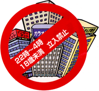 深夜立入制限