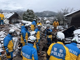 災害派遣隊活動状況