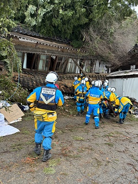 災害派遣隊活動状況