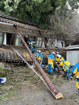 災害派遣隊活動状況