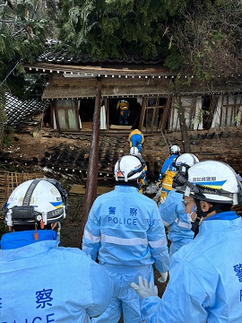 災害派遣隊活動状況