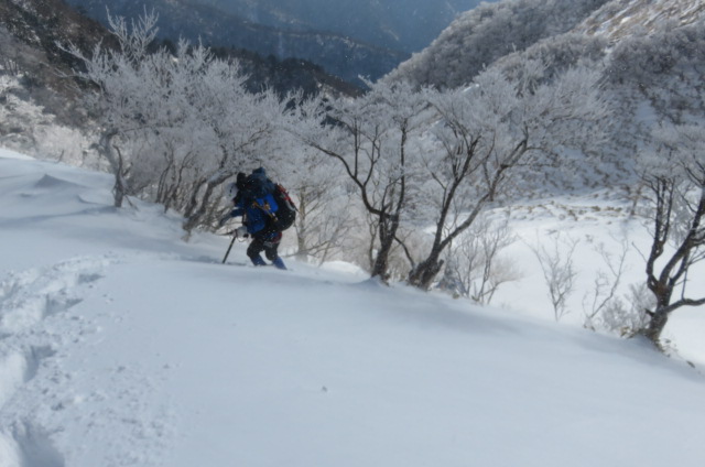 冬季山岳訓練⑦