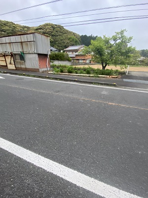 宿毛市、街灯の損壊
