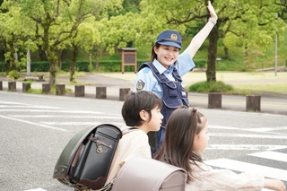 警察活動の様子