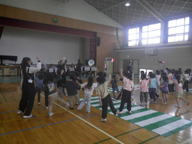 音楽隊演奏の様子