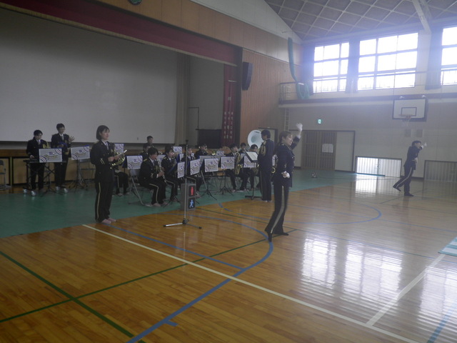 音楽隊演奏の様子