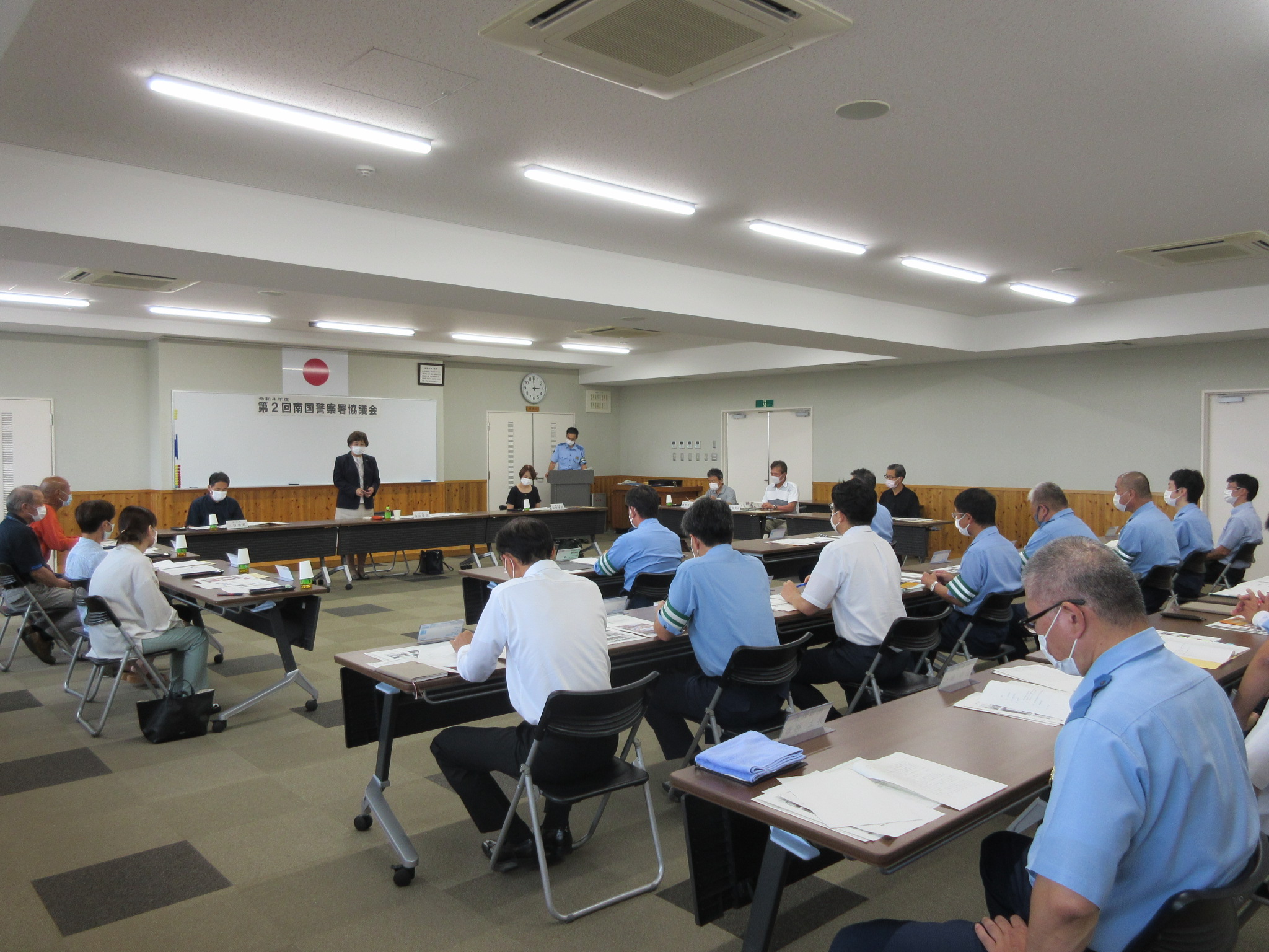 警察署協議会開催の様子