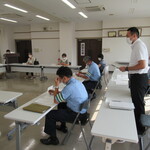 警備課長による議題説明