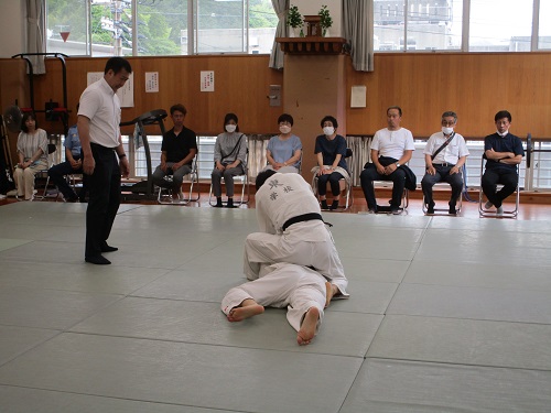 武道訓練見学