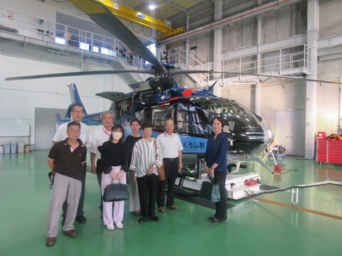 航空隊視察