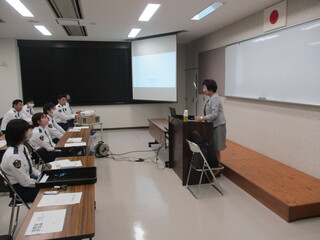 いの町長講話の様子