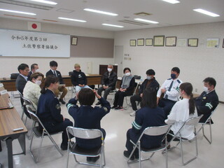 若手警察官との座談会