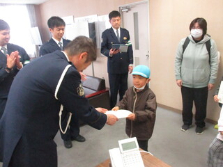 110番の日　一日おまわりさん