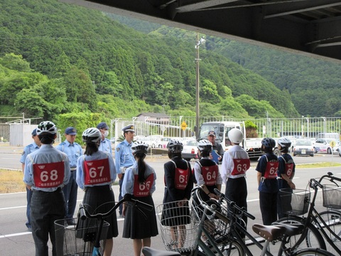 交通安全講習会の様子