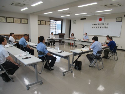 安芸警察署協議会の様子