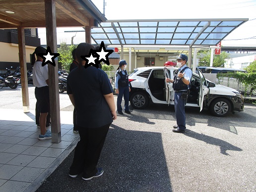 高知駅前交番見学