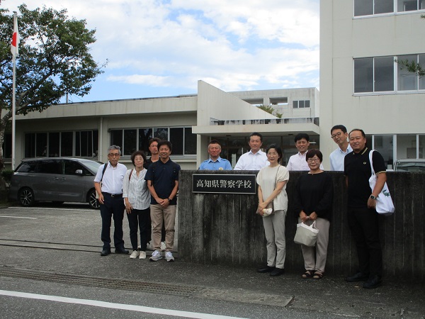 高知県警察学校視察