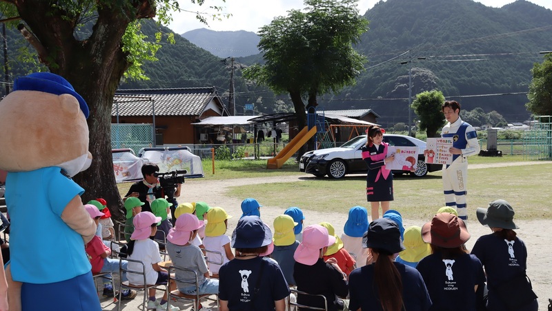 保育園児に対する防犯教室