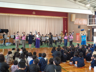 音楽隊の演奏