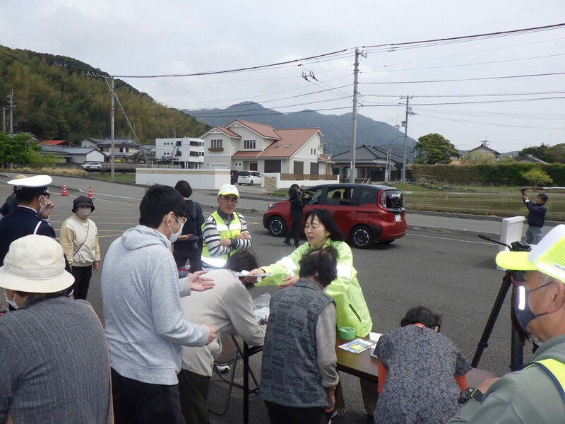 乗車体験会の様子	