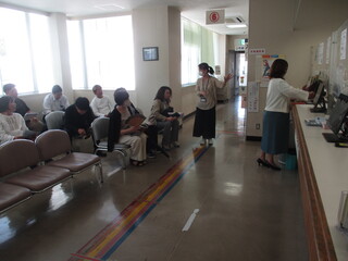 免許センターでの視察状況