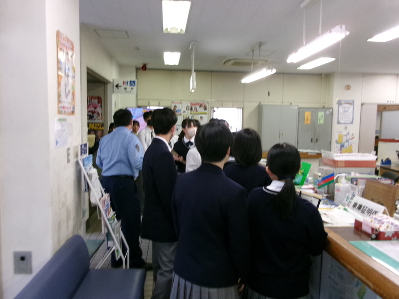 見学の様子 見学の模様