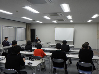 防災講話の様子