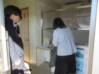 芸西駐在所視察の様子