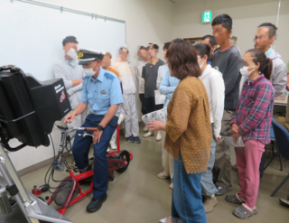 安全教室の様子