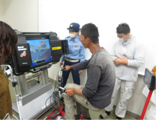 安全教室の様子 安全教室の様子