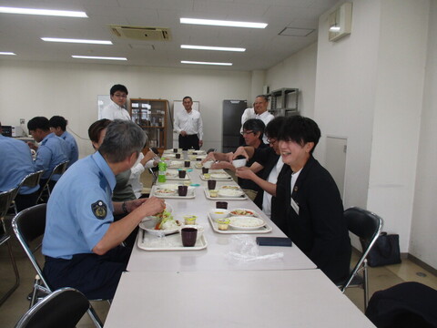 給食の様子