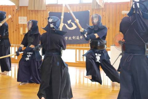 剣道の練習