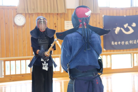 剣道の練習